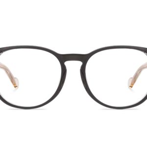 Black Full Rim Round Eyeglasses P133